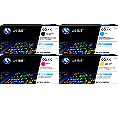 HP 657X Toner Cartridge Set