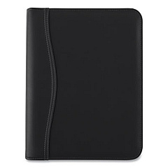 AT-A-GLANCE Black Leather Planner/Organizer Starter Set, 8.5 x 5.5, Black Cover, 12-Month (Jan to Dec): Undated (031054005)