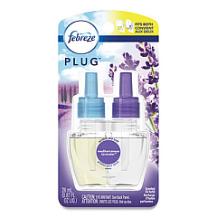 Febreze PLUG Air Freshener Refills, Mediterranean Lavender, 0.87 oz Refill, 2/Pack (74909)