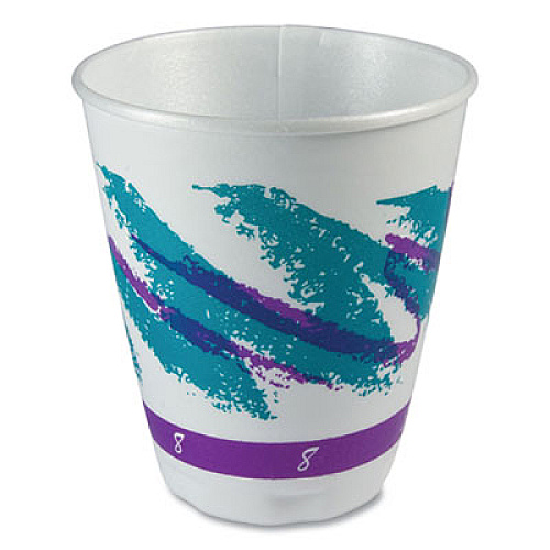 Dart Jazz Trophy Plus Dual Temperature Insulated Cups, 8 oz, 100/Pack (X800055PK)