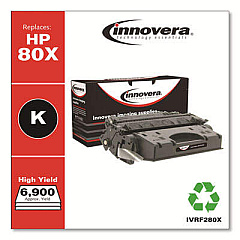 Innovera Remanufactured Black High-Yield Toner, Replacement for 80X (CF280X)