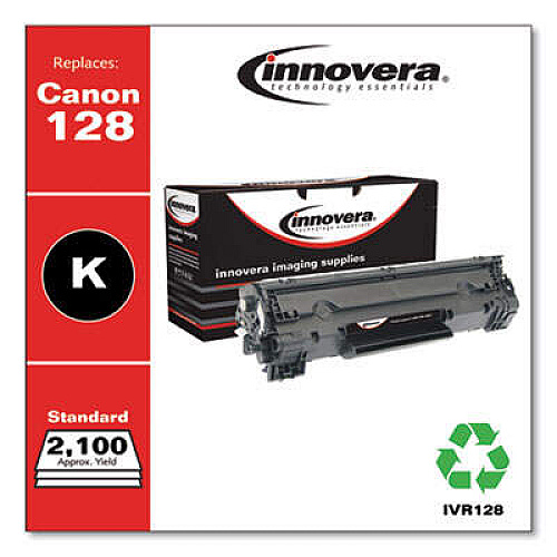 Innovera Remanufactured Black Toner, Replacement for 128 (3500B001AA)