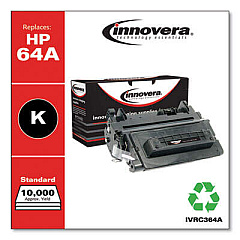 Innovera Remanufactured Black Toner, Replacement for 64A (CC364A)