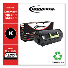 Innovera Remanufactured Black Ultra High-Yield Toner, Replacement for MS811/MX811