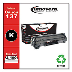Innovera Remanufactured Black Toner, Replacement for 137 (9435B001AA)