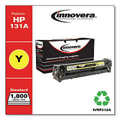 Innovera Remanufactured Yellow Toner, Replacement for 131A (CF212A)