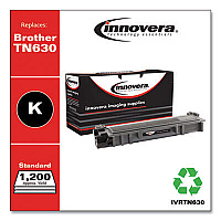 Innovera Remanufactured Black Toner, Replacement for TN630
