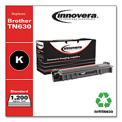 Innovera Remanufactured Black Toner, Replacement for TN630