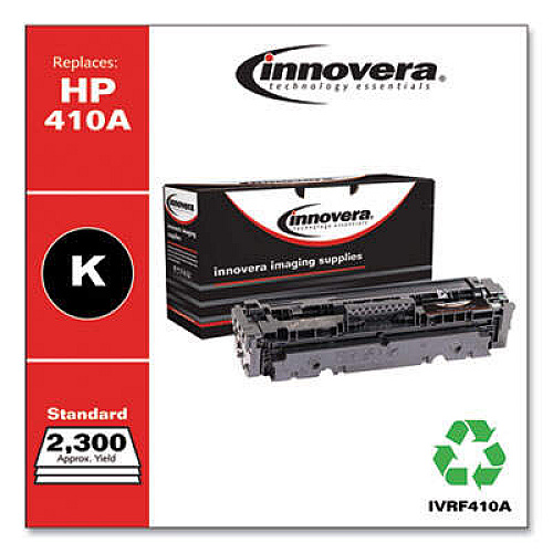 Innovera Remanufactured Black Toner, Replacement for 410A (CF410A)