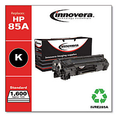 Innovera Remanufactured Black Toner, Replacement for 85A (CE285A)