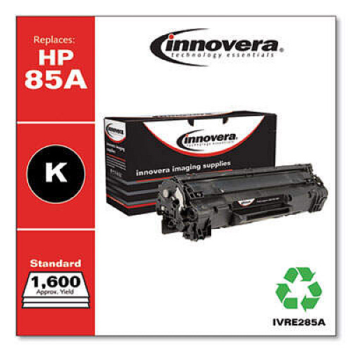 Innovera Remanufactured Black Toner, Replacement for 85A (CE285A)