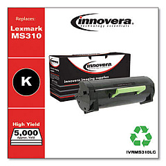 Innovera Remanufactured Black High-Yield Toner, Replacement for MS310
