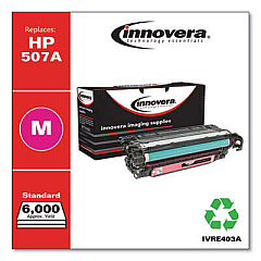 Innovera Remanufactured Magenta Toner, Replacement for 507A (CE403A)
