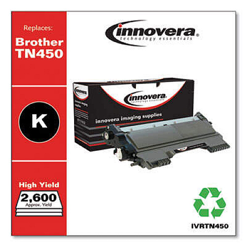 Innovera Remanufactured Black High-Yield Toner, Replacement for TN450