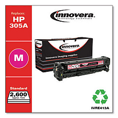 Innovera Remanufactured Magenta Toner, Replacement for 305A (CE413A)