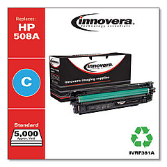 Innovera Remanufactured Cyan Toner, Replacement for 508A (CF361A)