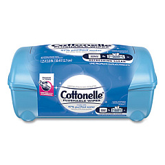 Cottonelle Fresh Care Flushable Cleansing Cloths, 3.75 x 5.5, White, 42/Pack, 8 Packs/Carton (36734CT)