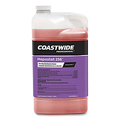 Coastwide Professional Hepastat 256 One-Step Disinfectant-Cleaner Concentrate for ExpressMix Systems, Unscented, 110 oz Bottle, 2/Carton (24321401)