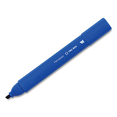 TRU RED Permanent Marker, Tank-Style, Medium Chisel Tip, Blue, Dozen (24376647)