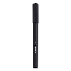 TRU RED Quick Dry Gel Pen, Stick, Medium 0.7 mm, Black Ink, Black Barrel, 24/Pack (24376919)