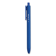 TRU RED Quick Dry Gel Pen, Stick, Fine 0.5 mm, Blue Ink, Blue Barrel, 24/Pack (24376918)
