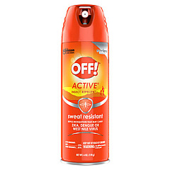 OFF! ACTIVE Insect Repellent, 6 oz Aerosol, 12/Carton (333243)