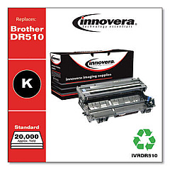 Innovera Remanufactured Black Drum Unit, Replacement for DR510