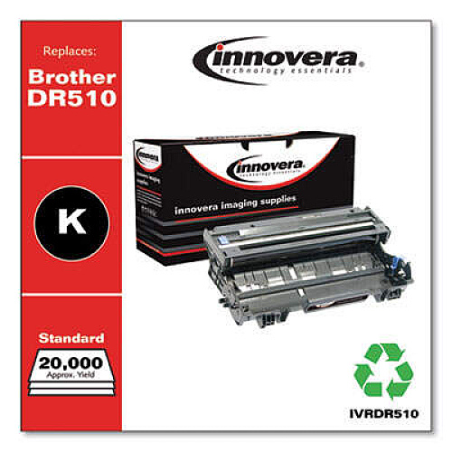 Innovera Remanufactured Black Drum Unit, Replacement for DR510