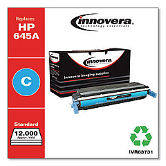 Innovera Remanufactured Cyan Toner, Replacement for 645A (C9731A)