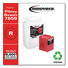 Innovera Compatible Red Postage Meter Ink, Replacement for 765-9 (7659)