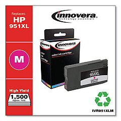 Innovera Remanufactured Magenta High-Yield Ink, Replacement for 951XL (CN047AN)