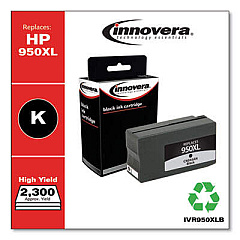 Innovera Remanufactured Black High-Yield Ink, Replacement for 950XL (CN045AN)