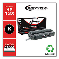 Innovera Remanufactured Black High-Yield Toner, Replacement for 13X (Q2613X)