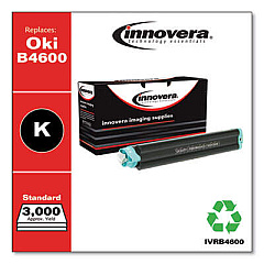 Innovera Remanufactured Black Toner, Replacement for 43502301