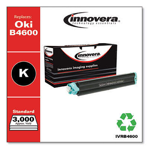 Innovera Remanufactured Black Toner, Replacement for 43502301