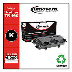 Innovera Remanufactured Black High-Yield Toner, Replacement for TN460
