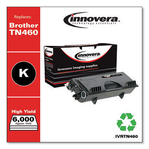 Innovera Remanufactured Black High-Yield Toner, Replacement for TN460