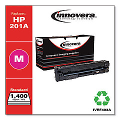 Innovera Remanufactured Magenta Toner, Replacement for 201A (CF403A)
