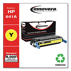 Innovera Remanufactured Yellow Toner, Replacement for 641A (C9722A)