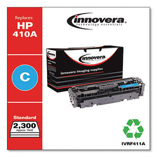 Innovera Remanufactured Cyan Toner, Replacement for 410A (CF411A)