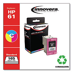 Innovera Remanufactured Tri-Color Ink, Replacement for 61 (CH562WN)
