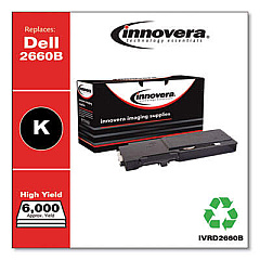 Innovera Remanufactured Black High-Yield Toner, Replacement for 593-BBBU