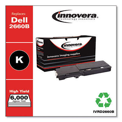 Innovera Remanufactured Black High-Yield Toner, Replacement for 593-BBBU