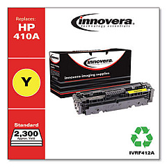 Innovera Remanufactured Yellow Toner, Replacement for 410A (CF412A)