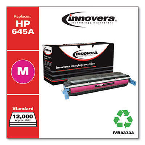 Innovera Remanufactured Magenta Toner, Replacement for 645A (C9733A)