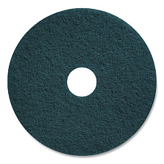 Coastwide Professional Cleaning Floor Pads, 17" Diameter, Blue, 5/Carton (663597)