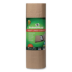 Duck Kraft Lined Bubble Wrap Cushioning, 0.1" Thick, 24" x 20 ft (285733)