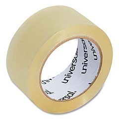 Universal Heavy-Duty Box Sealing Tape, 3" Core, 1.88" x 54.6 yds, Clear (UNV91000)