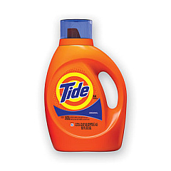 Tide Liquid Laundry Detergent, Original Fresh Scent, 64 Loads, 92 oz Bottle (40218EA)
