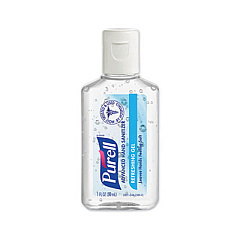 PURELL Advanced Gel Hand Sanitizer, 1 oz Flip-Cap Bottle, Clean Scent, 72/Carton (390172CMR)